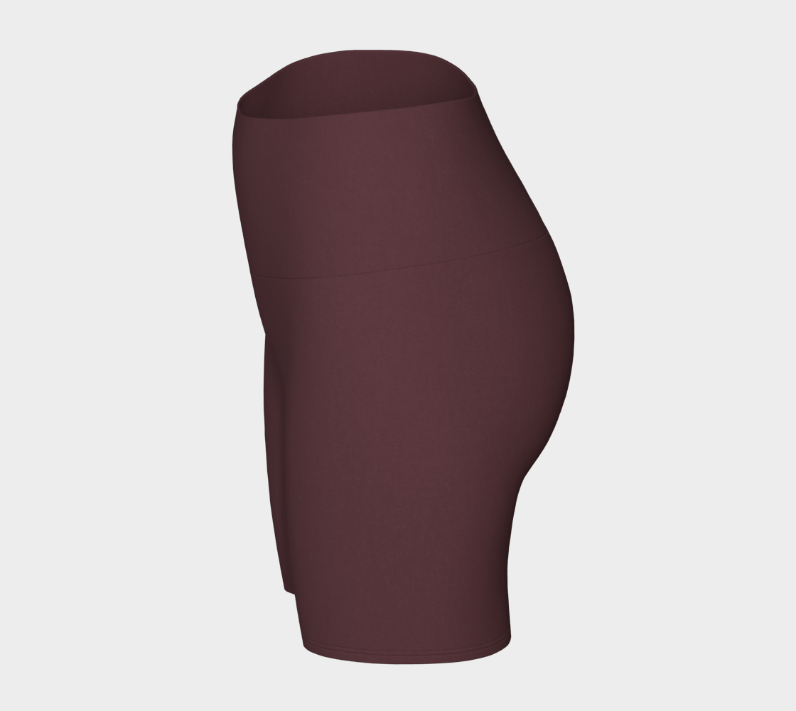High-Waisted Short in Crimson Cedar