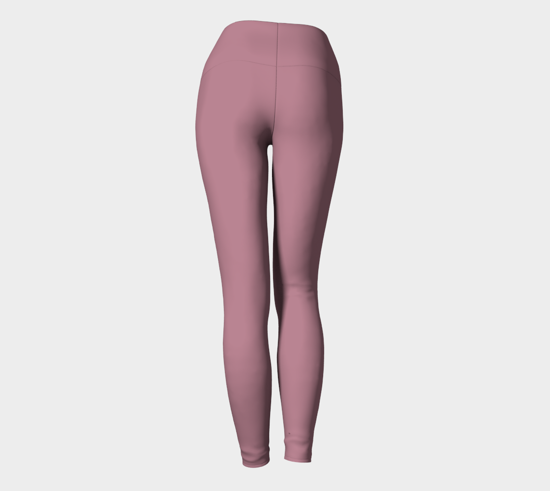 High-Waisted Legging in Rosewood Mist