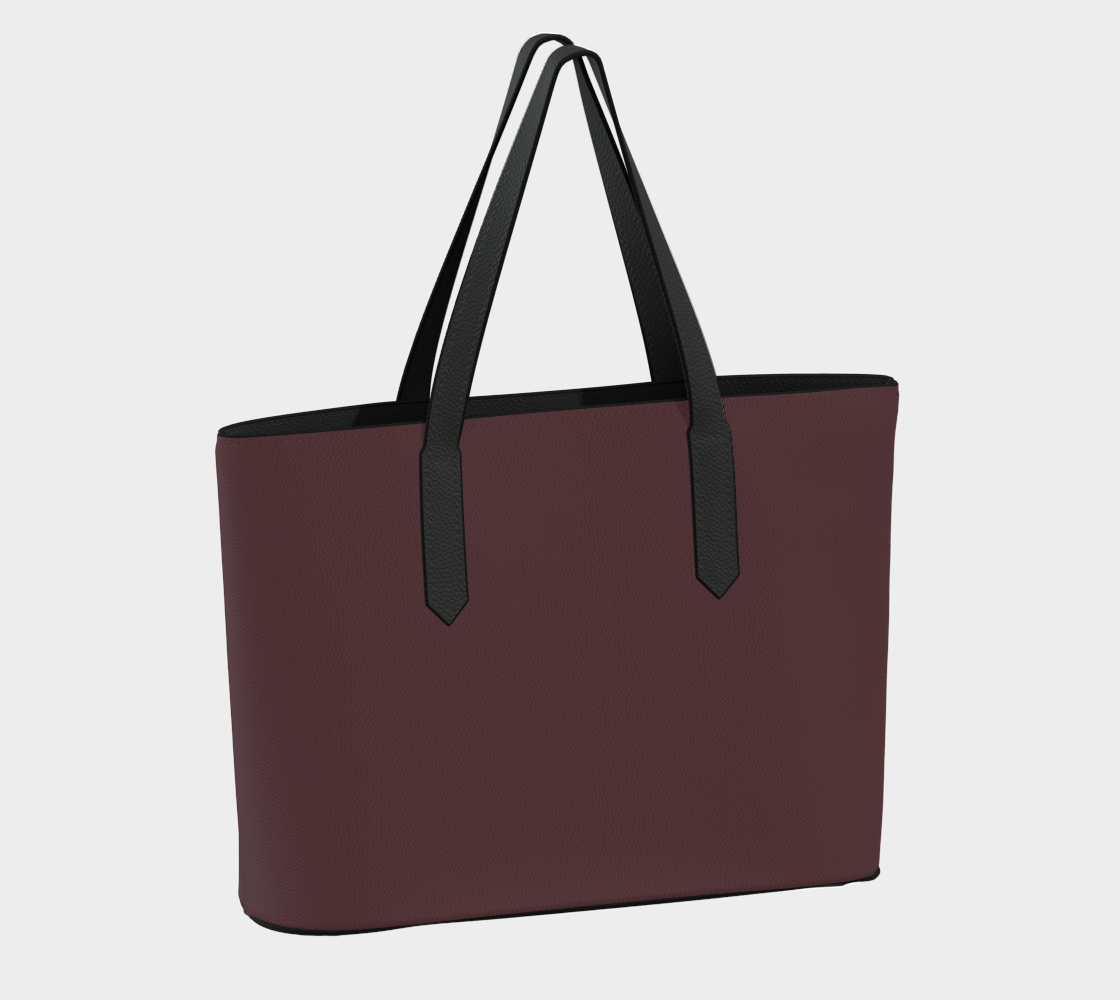 Everyday Tote in Crimson Cedar