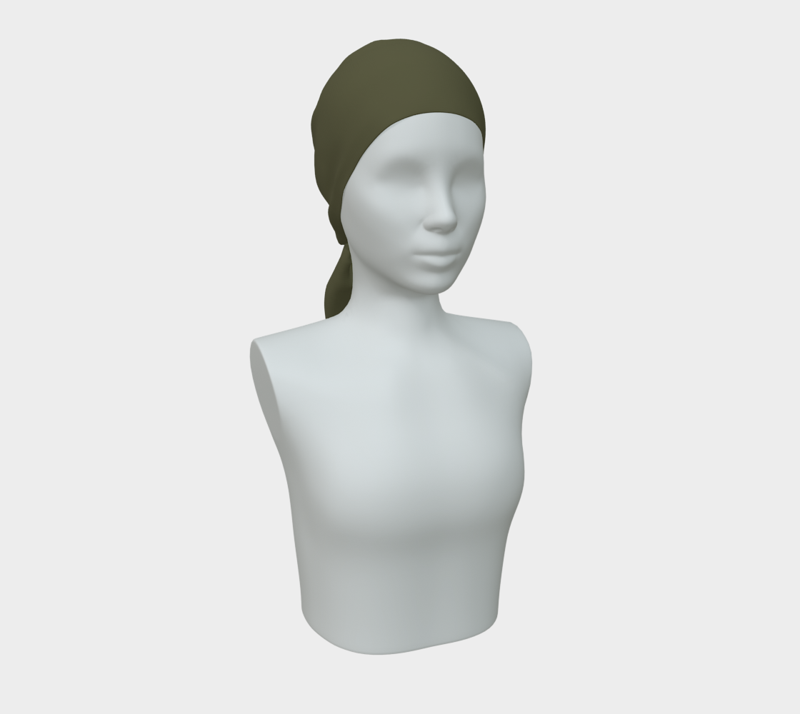 Headscarf in Moss Ember