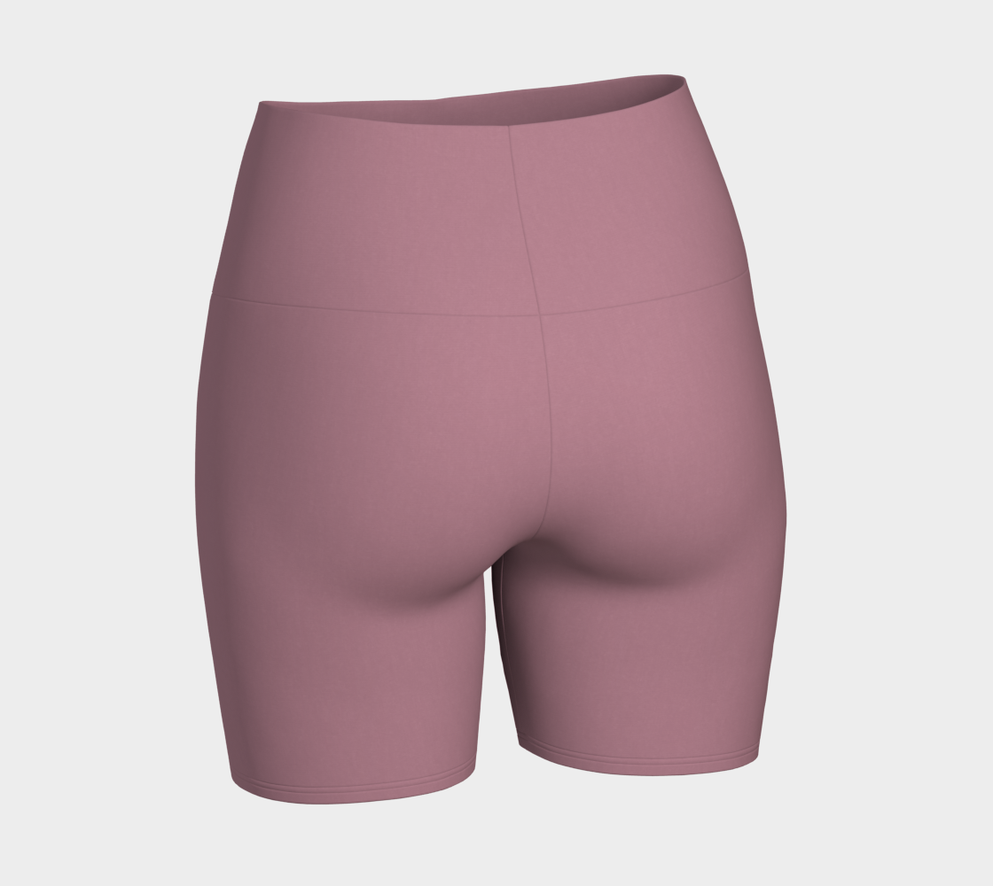 High-Waisted Short in Rosewood Mist