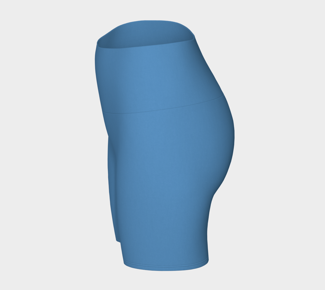 High-Waisted Short in Harbor Blue