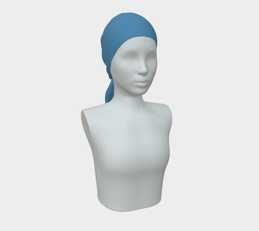 Headscarf in Harbor Blue