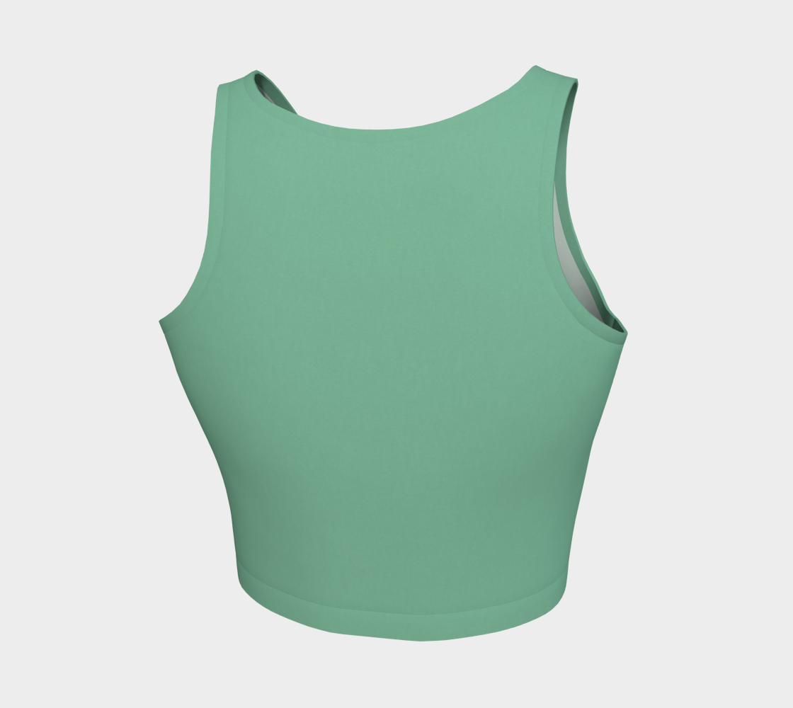 Crop Top in Sea Glass