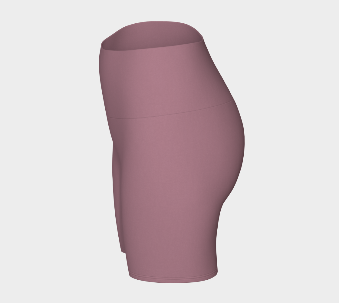 High-Waisted Short in Rosewood Mist