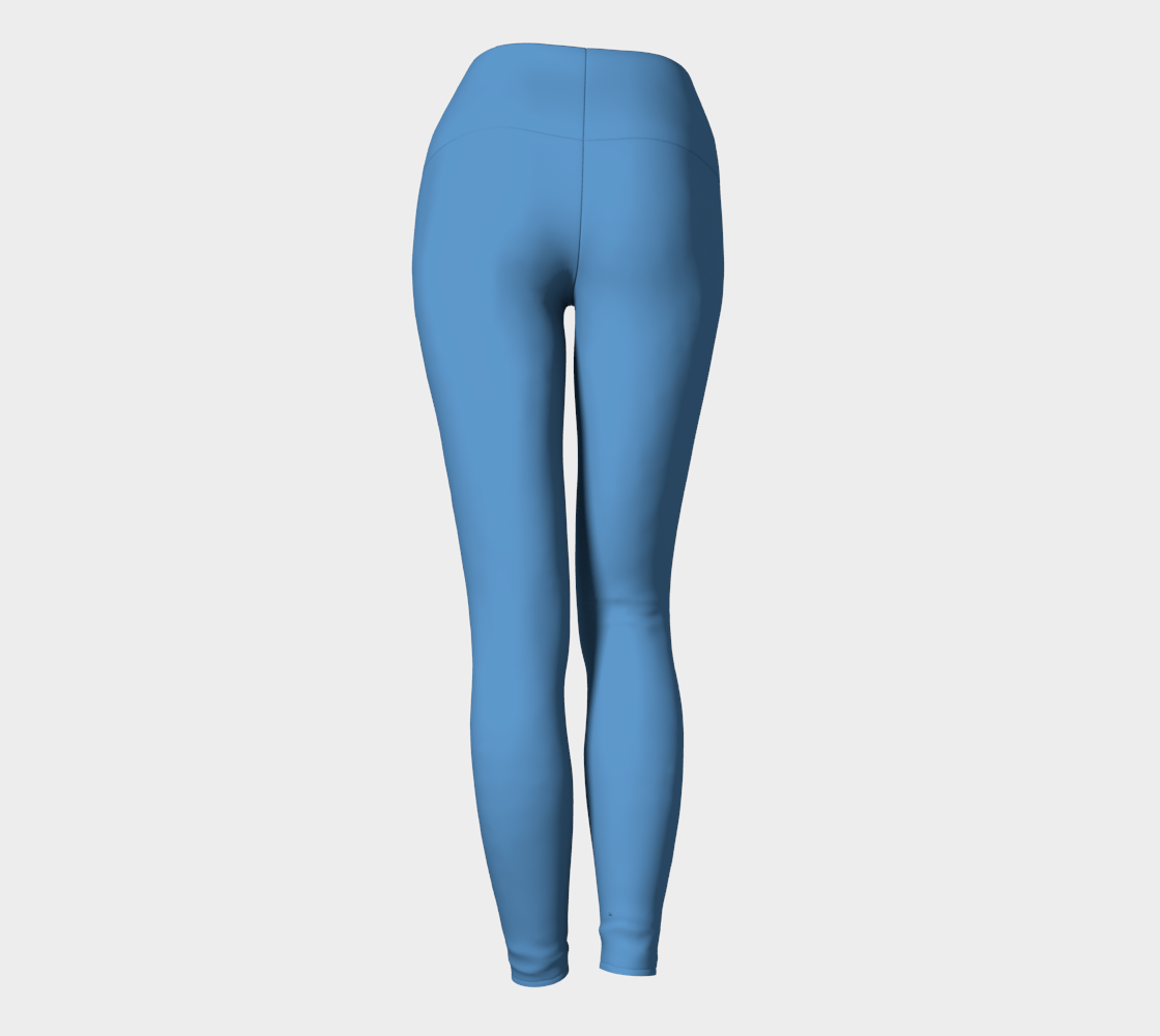 High-Waisted Legging in Harbor Blue