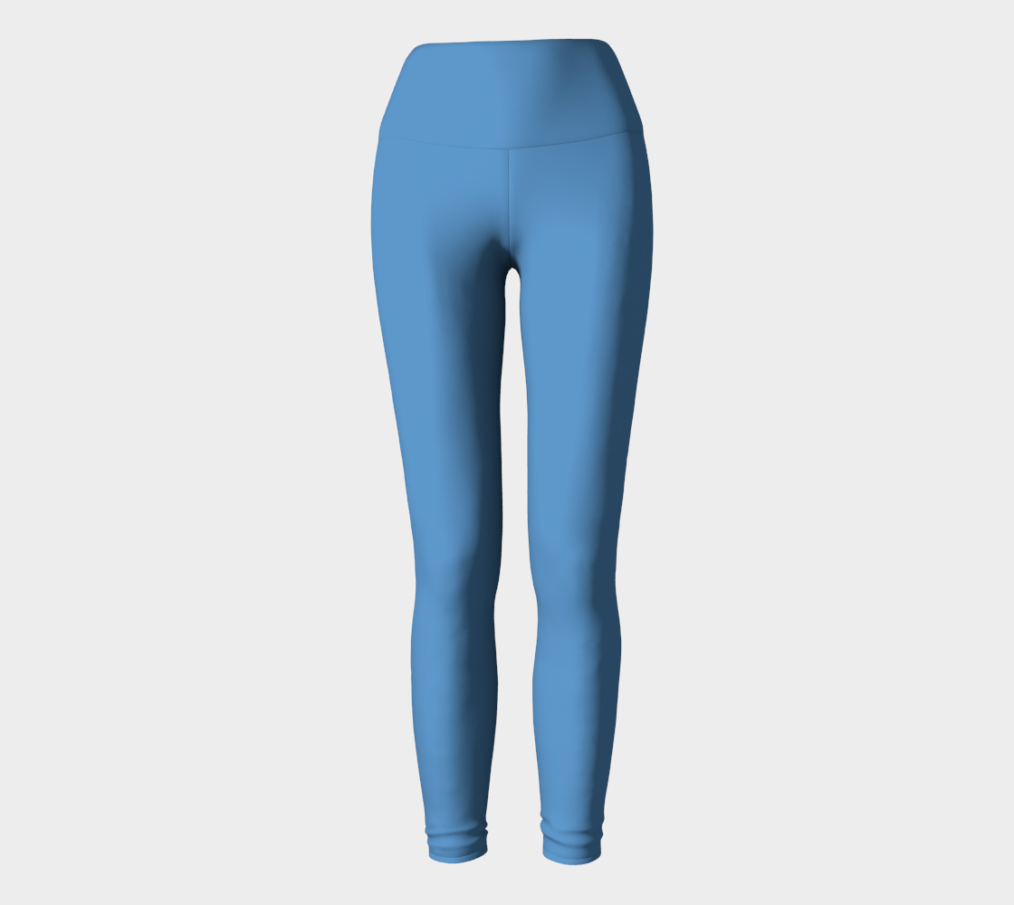 High-Waisted Legging in Harbor Blue