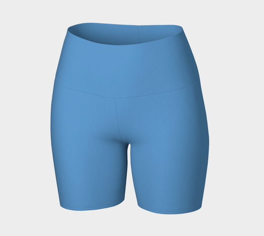 High-Waisted Short in Harbor Blue