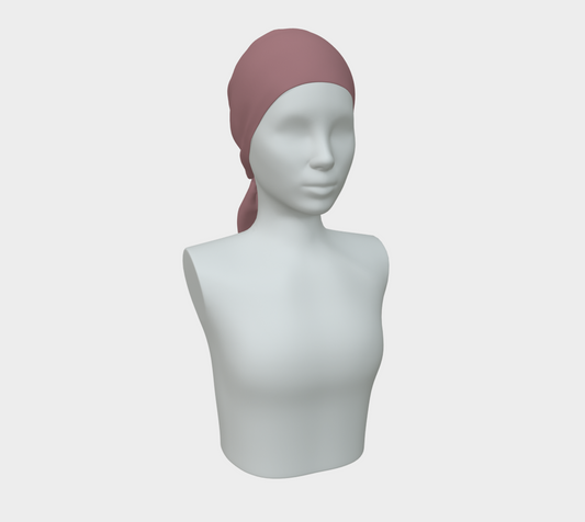 Headscarf in Rosewood Mist