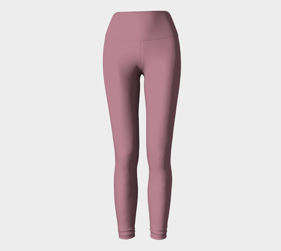 High-Waisted Legging in Rosewood Mist