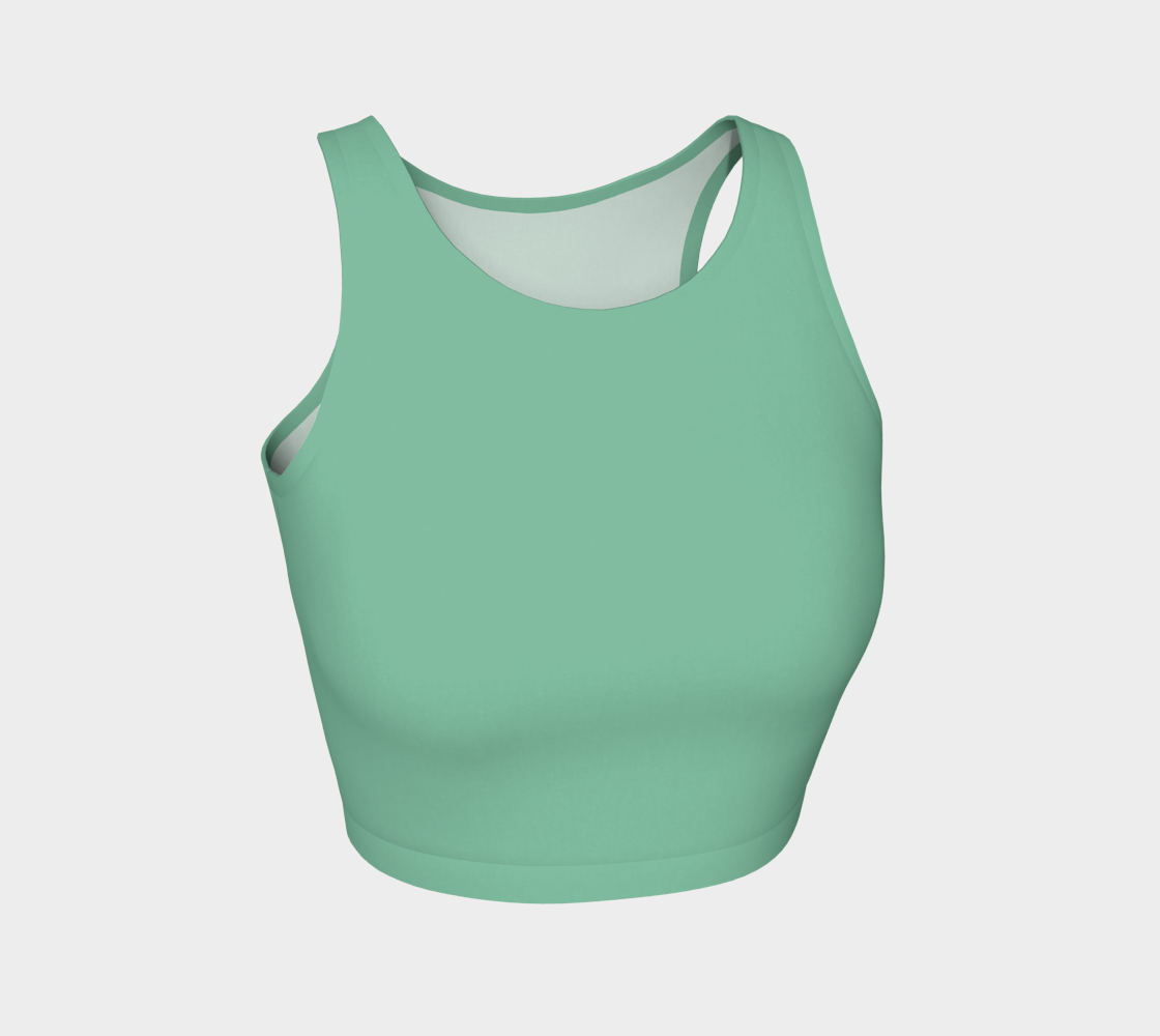 Crop Top in Sea Glass