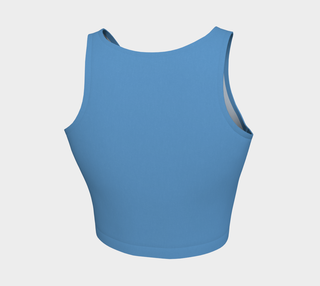 Crop Top in Harbor Blue