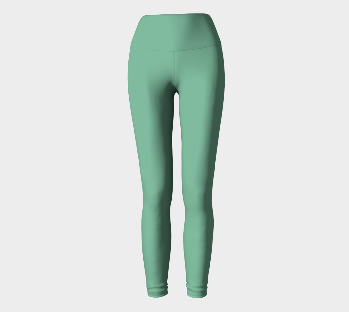 High-Waisted Legging in Sea Glass