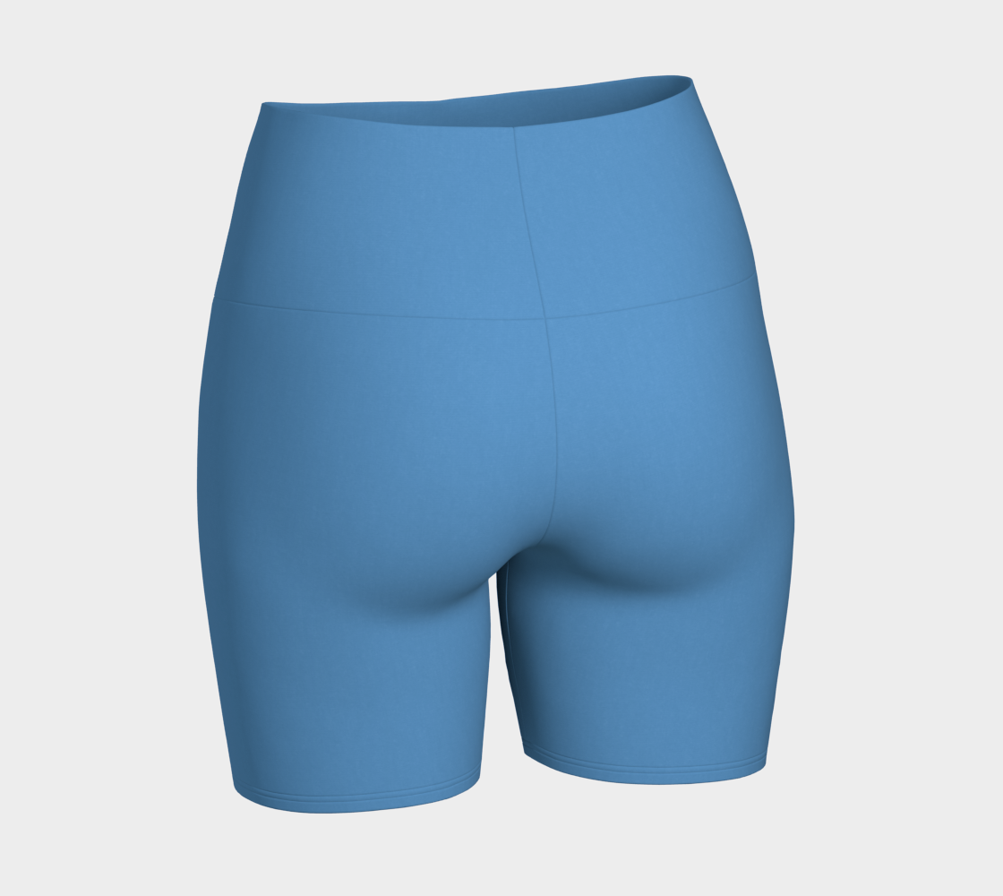 High-Waisted Short in Harbor Blue