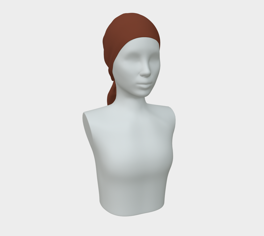 Headscarf in Cinnamon Bark