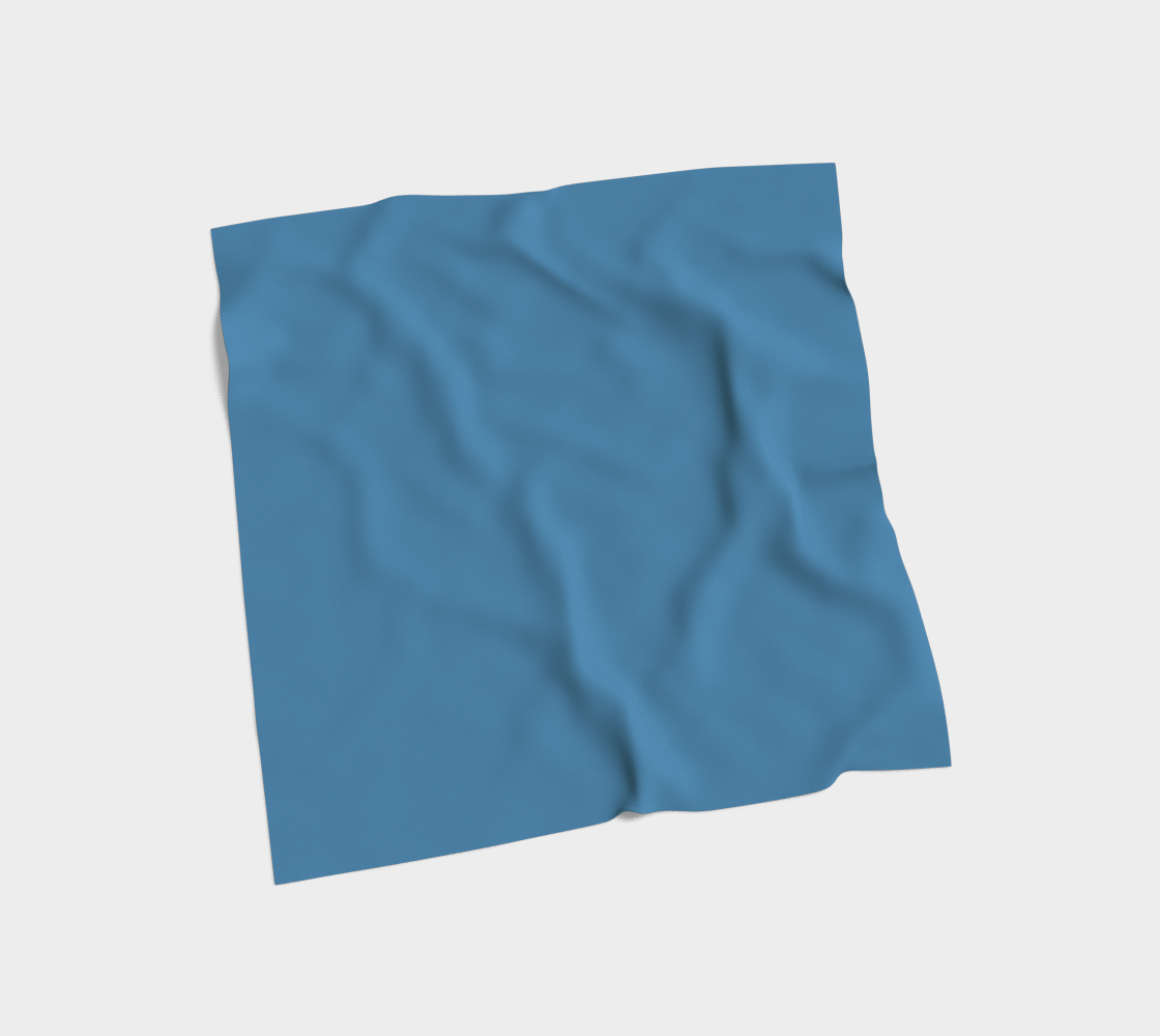 Headscarf in Harbor Blue