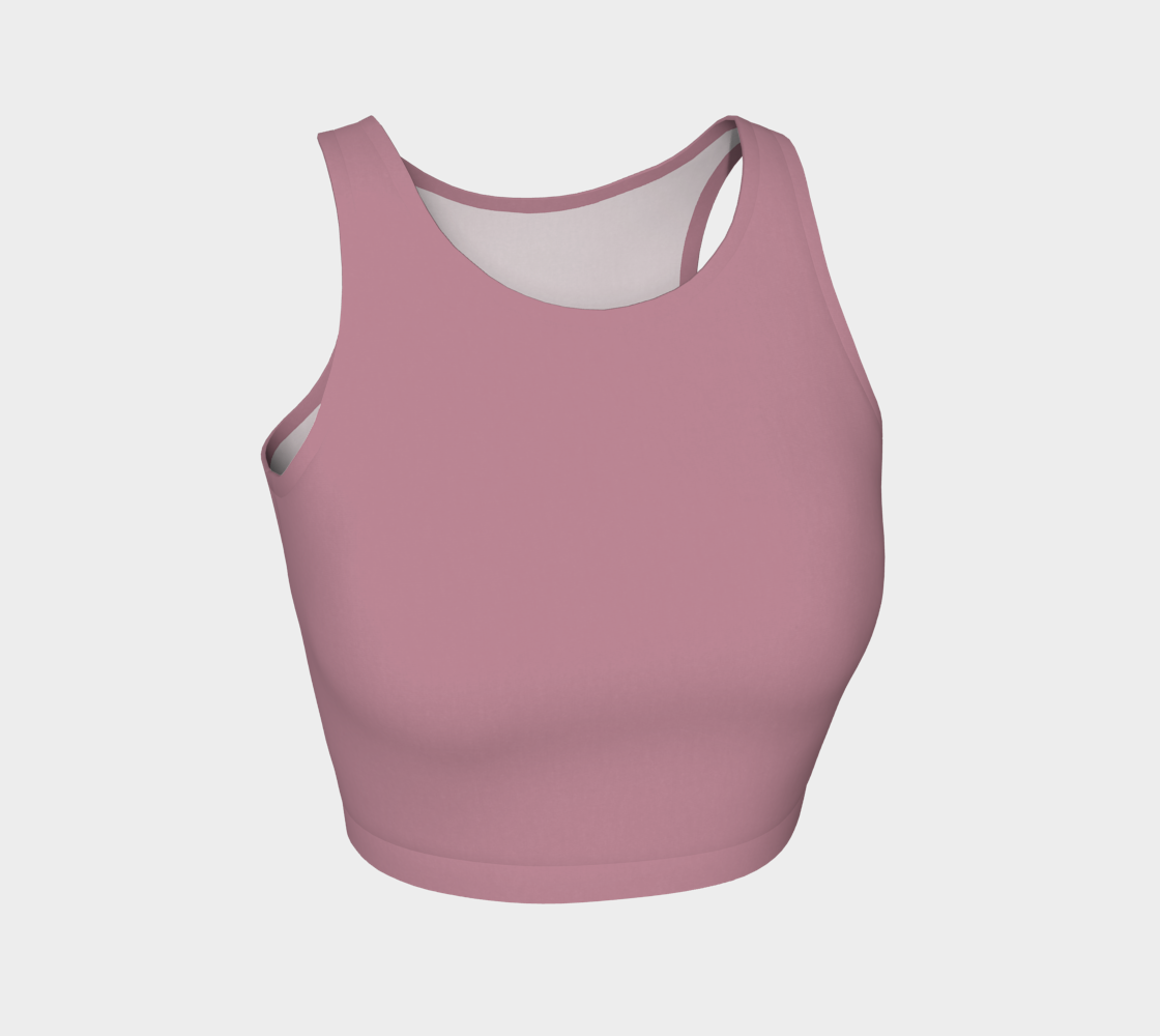 Crop Top in Rosewood Mist