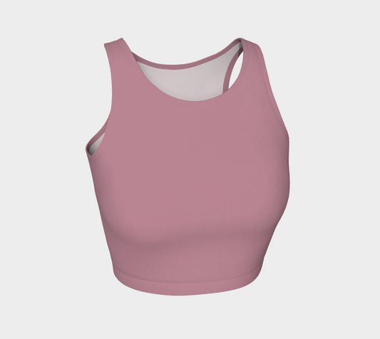 Crop Top in Rosewood Mist