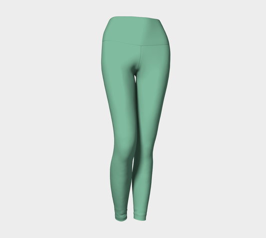 High-Waisted Legging in Sea Glass