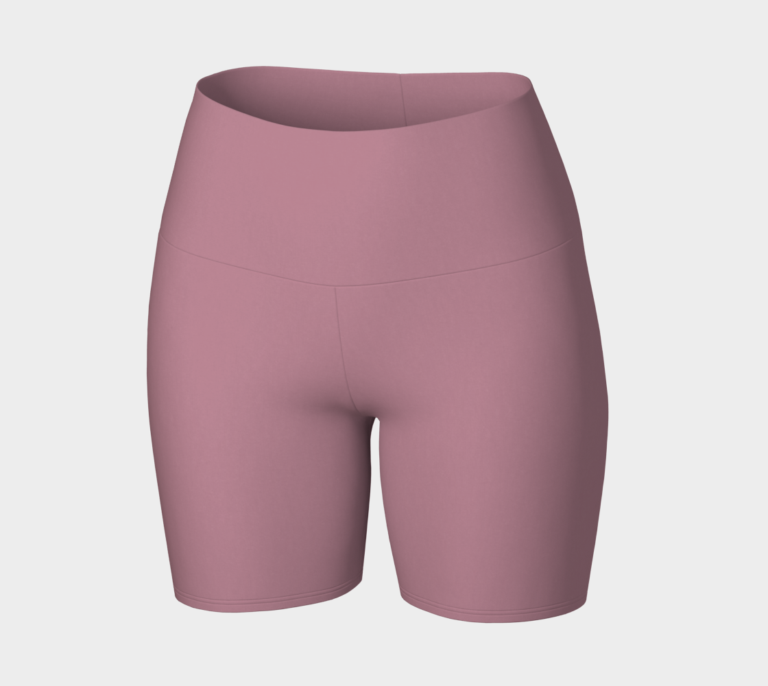 High-Waisted Short in Rosewood Mist